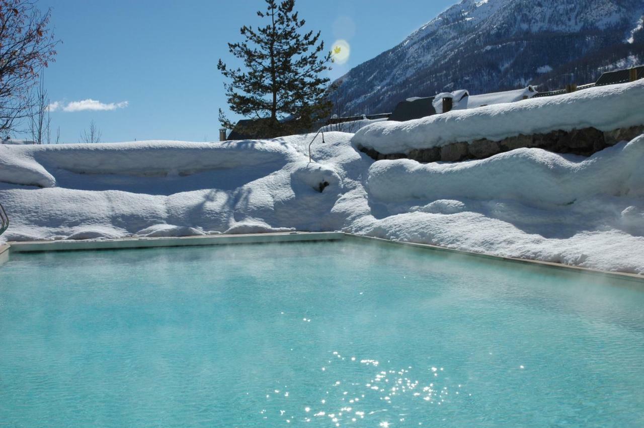 Alliey & Spa Piscine Appart-Hotel Serre Chevalier Le Monêtier-les-Bains Exteriér fotografie